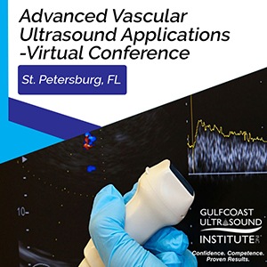 Advanced Vascular Ultrasound Applications - Virtual Conference