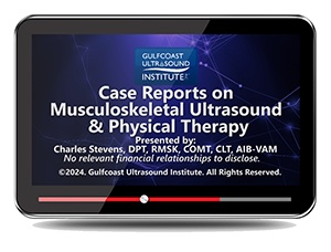 Case Reports on Musculoskeletal Ultrasound and Physical Therapy -Part 2 - Free Webinar