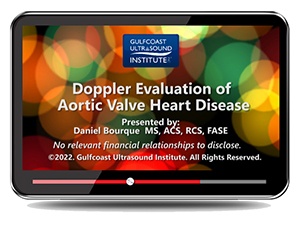 Doppler Evaluation of Aortic Valve Heart Disease