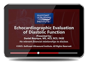Echocardiographic Evaluation of Diastolic Function - Online Video