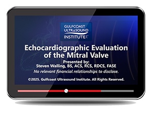 Echocardiographic Evaluation of the Mitral Valve - Online Video