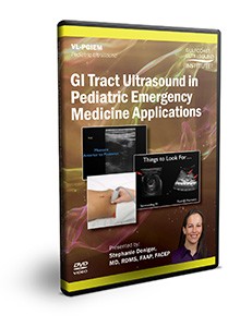 GI Tract Ultrasound in Pediatric Emergency Medicine Applications - DVD