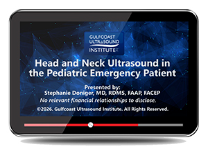 Head and Neck Ultrasound in the Pediatric Emergency Patient