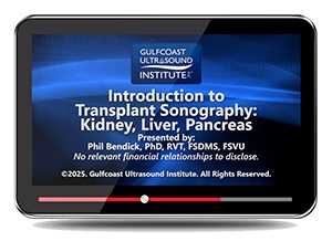 Introduction to: Transplant Sonography: Kidney, Liver, Pancreas