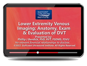Lower Extremity Venous Imaging: Anatomy, Exam & Evaluation of DVT