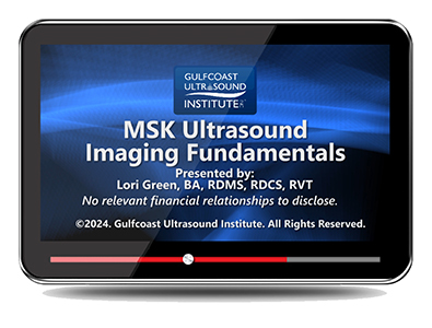 MSK Ultrasound Imaging Fundamentals - Online Video