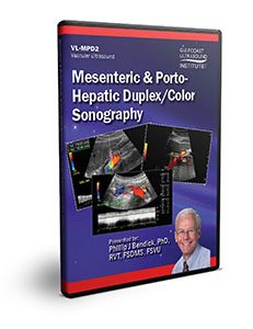 Mesenteric & Porto-Hepatic Duplex/Color Sonography - DVD