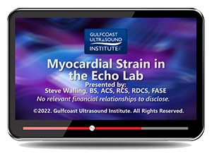 Myocardial Strain in the Echo Lab