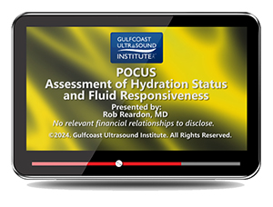 Point of Care Assessment of Hydration Status & Fluid Responsiveness