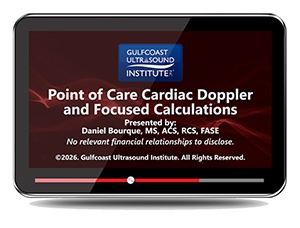 Point of Care Cardiac Doppler and Focused Calculations
