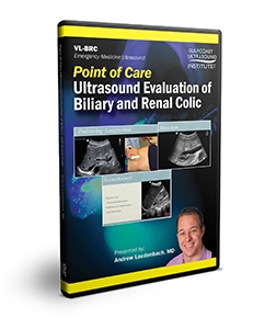 Point of Care Ultrasound Evaluation of Biliary and Renal Colic - DVD