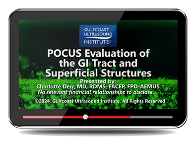 POCUS Evaluation of the GI Tract & Superficial Structures