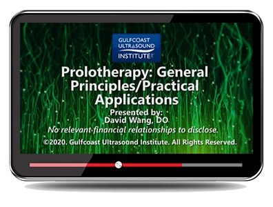 Prolotherapy: General Principles and Practical Applications