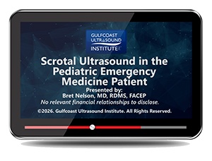Scrotal Ultrasound in the Pediatric Emergency Medicine Patient