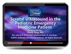 Scrotal Ultrasound in the Pediatric Emergency Medicine Patient