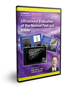 Ultrasound Evaluation of the Normal Foot and Ankle - DVD