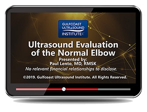 Ultrasound Evaluation of the Normal Elbow