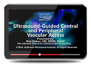 Ultrasound-Guided Central and Peripheral Vascular Access - Online Video (Course Pack Purchase Only)