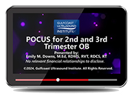 CME - POCUS for 2nd & 3rd Trimester OB