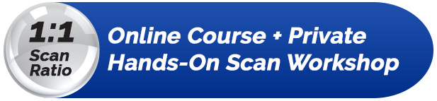 1:1 Scan Ratio - Online course + private hands-on scan workshop